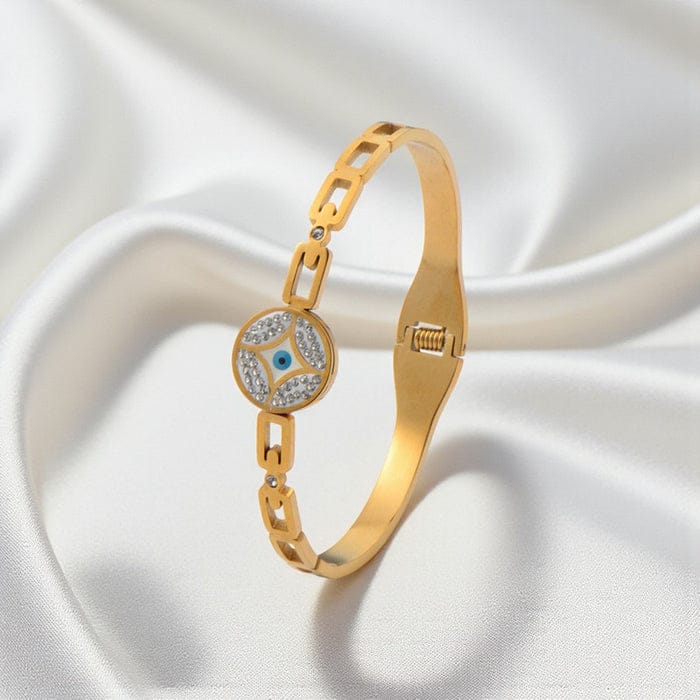 Evil Eye Chain Anti-Tarnish Bracelet